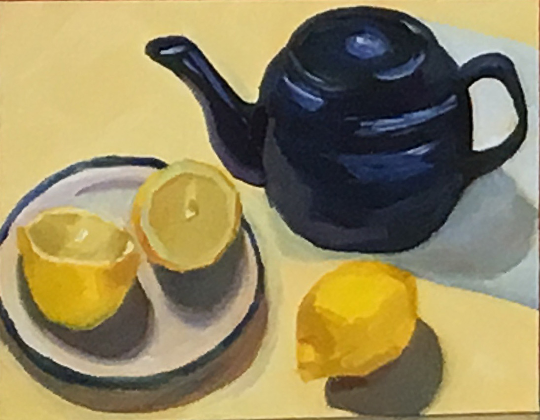 teapot & lemons